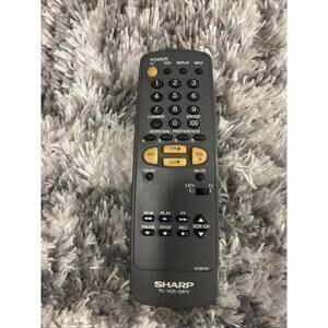 Sharp G1395SA TV VCR CATV Remote Control